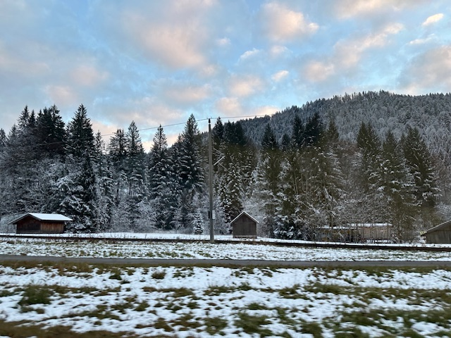 Now-pristine fields in southern Germany.