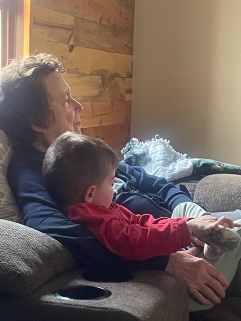 Great-great Aunt Abigail and Waylon.