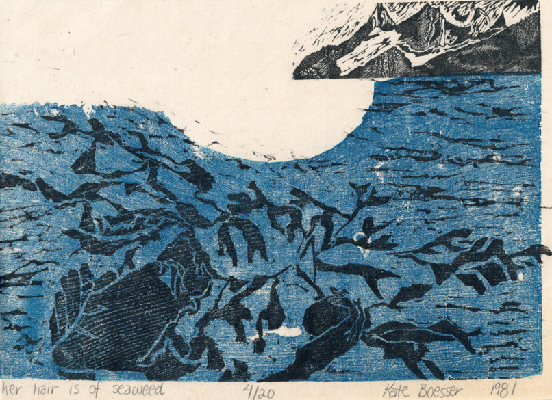 Her Hair Is of Seaweed. © Kate Boesser, 1981. With permission of Kate Boesser.