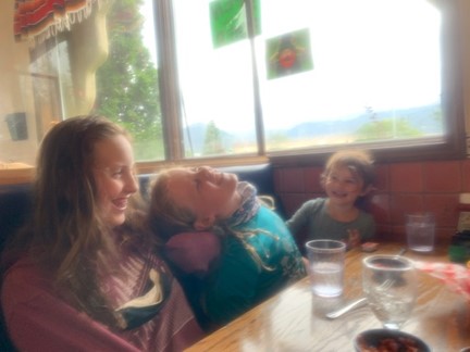 Three happy children Three happy children