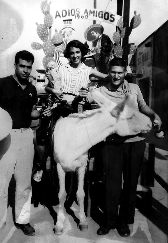 Left to right: Ellie, Abigail and the donkey, Shel on a day in Nogales, Mexico Left to right: Ellie, Abigail and the donkey, Shel on a day in Nogales, Mexico