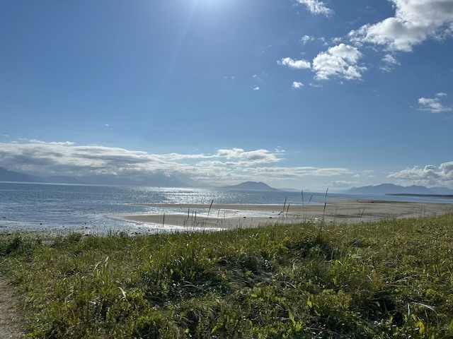 The view Capt. Tom and I have.